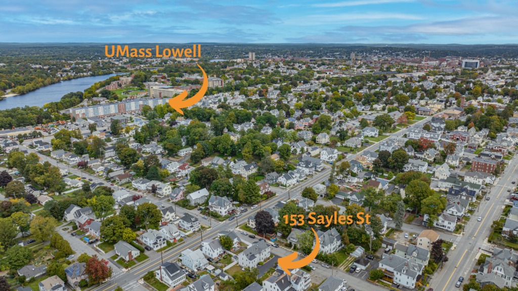 153 Sayles Lowell - Aerial view